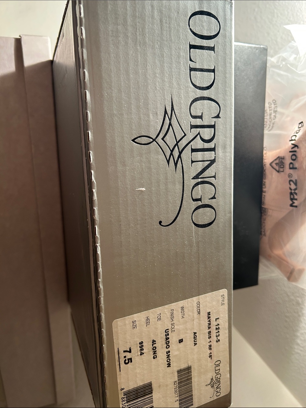 NEW Old Gringo Mayra Bis Relaxed Aqua (Blue) Size 7.5 * New in 📦 - Picture 7 of 9